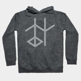 Viking wisdom symbol Hoodie